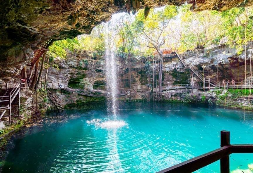 Description: How to Visit Ek Balam + Cenote X'canche in Mexico (+ Why You Should!)